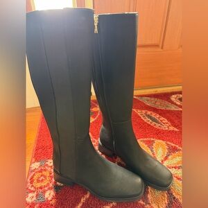 AEROSOLES Black Knee Boots